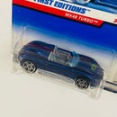 2000 Hot Wheels First Editions Max Steel MX48 Turbo azul metálico PR5 Primera Edición