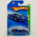 2010 Hot Wheels Treasure Hunts Ford GTX1 azul metálico OH5