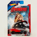 2015 Hot Wheels Walmart Exclusive Marvel Avengers Age of Ultron Thor Buzz Bomb gris OH5
