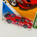 2012 Hot Wheels Treasure Hunts Ford GT rojo PR5