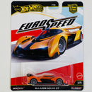 2025 Hot Wheels Car Culture Eurospeed McLaren Solus GT naranja Llantas de Goma RR