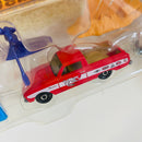 2025 Matchbox Adventure Pack MBX Surfing II - 61 Ford Ranchero, MBX Travel Trailer II y 3 Figuras de Playa y Surf