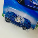 2010 Hot Wheels Treasure Hunts Ford GTX1 azul metálico OH5