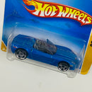 2009 Hot Wheels HW Premiere Corvette C6 Chevrolet azul PR5 Primera Edición