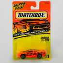 1996 Matchbox Super Fast Jaguar XJ220 31 naranja
