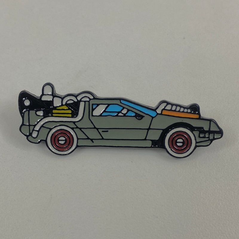 Pin Volver al Futuro Back to the Future III 1955 Time Machine DeLorean DMC-12