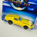 2006 Hot Wheels First Editions Faster Than Ever 69 Corvette Chevrolet 007 amarillo FTE Primera Edición