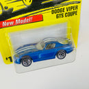 1997 Matchbox New Model Dodge Viper GTS Coupe 1 azul metálico Primera Edición