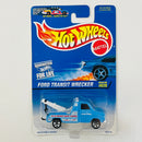 1997 Hot Wheels Ford Transit Wrecker 620 celeste 5SP - Casting Corgi