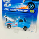 1997 Hot Wheels Ford Transit Wrecker 620 celeste 5SP - Casting Corgi