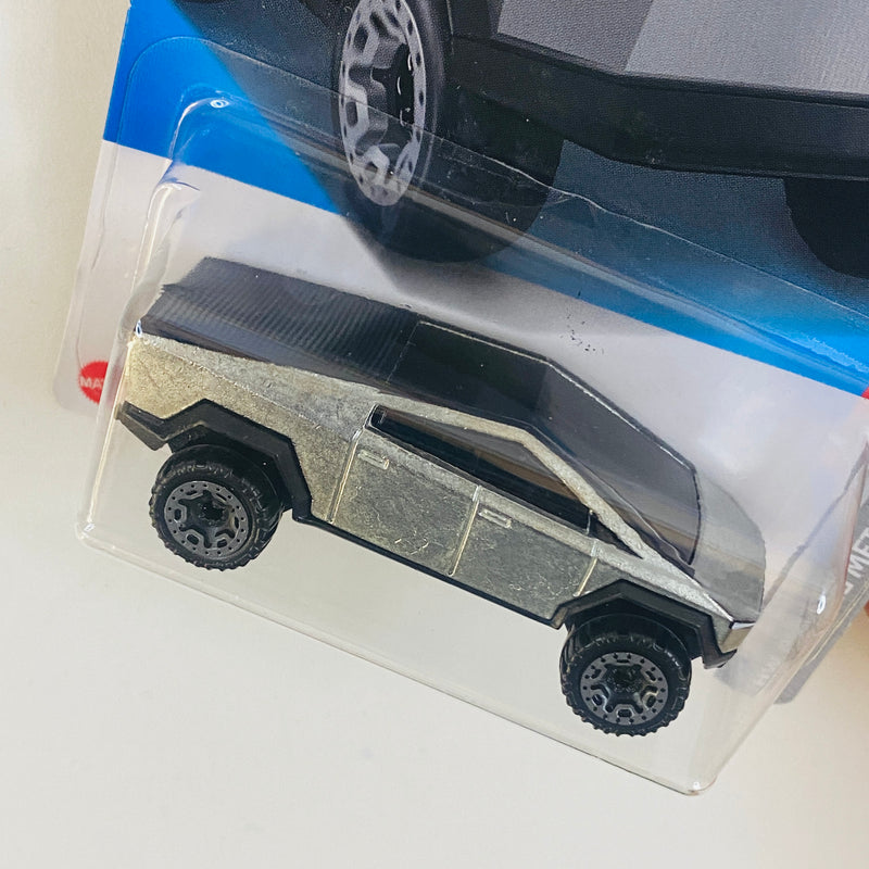 2024 Hot Wheels HW Rolling Metal Tesla Cybertruck ZAMAC BLOR