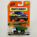1999 Matchbox Road Work Earth Mover 27 blanco