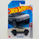 2024 Hot Wheels HW Rolling Metal Tesla Cybertruck ZAMAC BLOR