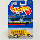 1998 Hot Wheels Mixed Signals Series School Bus amarillo 5DOT