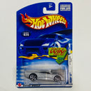 2002 Hot Wheels First Editions Saleen S7 026 plata metálico PR5 Primera Edición