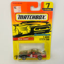 1997 Matchbox Super Fast Ford Thunderbird T-Bird Stock Car 7 negro