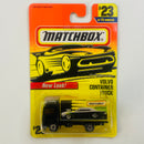 1997 Matchbox Volvo Container Truck 23 negro