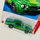 2022 Hot Wheels Then and Now 81 Camaro Chevrolet verde metálico 5SP - Básico del STH
