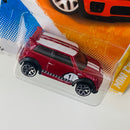 2011 Hot Wheels New Models Mini Cooper S Challenge rojo Y5 Primera Edición