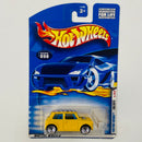 2000 Hot Wheels First Editions Mini Cooper amarillo LW Primera Edición