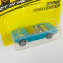 1995 Matchbox Super Fast Dodge Challenger 1 verde azulado