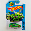 2014 Hot Wheels HW City Audacious Toyota Caldina verde OH5