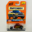 1998 Matchbox Classic Decades 33 Ford Street Rod 34 granate