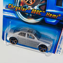 2006 Hot Wheels Faster Than Ever First Editions Chrysler 300C Hemi plata metálico FTE Primera Edición