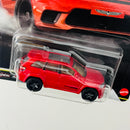2026 Hot Wheels Premium Car Culture Power Trip 2019 Jeep Grand Cherokee Trackhawk rojo Llantas de Goma RR