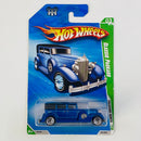 2010 Hot Wheels Treasure Hunts Classic Packard azul metálico LW base ZAMAC