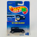1996 Hot Wheels 32 Ford Delivery 446 negro 7SP base ZAMAC