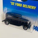 1996 Hot Wheels 32 Ford Delivery 446 negro 7SP base ZAMAC