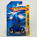 2008 Hot Wheels New Models Hummer H2 SUT azul 5SP Primera Edición