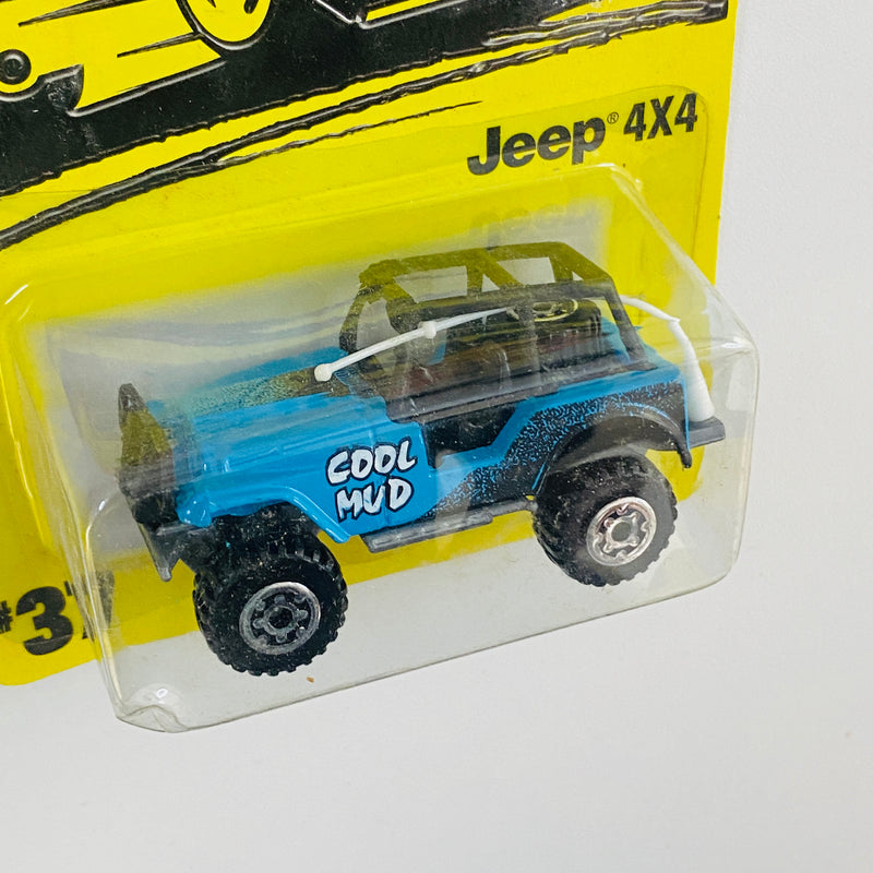 1997 Matchbox Jeep 4x4 37 azul