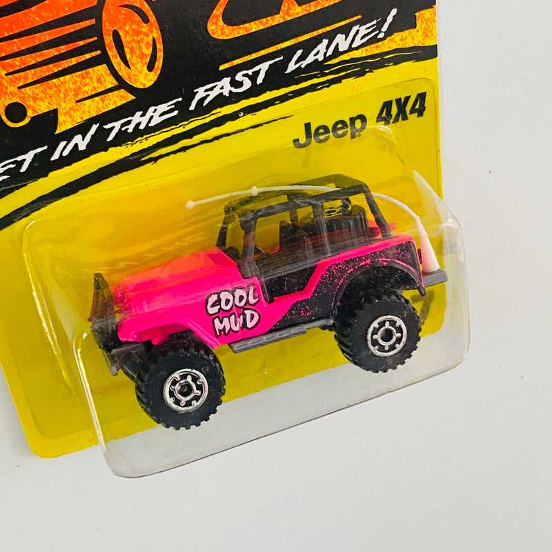 1996 Matchbox Jeep 4x4 37 rosado