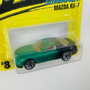 1997 Matchbox Super Fast Mazda RX-7 8 verde con negro