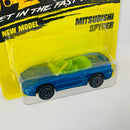 1995 Matchbox New Model Mitsubishi Spyder 28 azul metálico Primera Edición