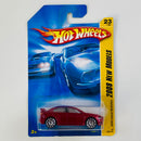 2008 Hot Wheels New Models 2008 Mitsubishi Lancer Evolution rojo metálico 10SP Primera Edición