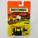 1995 Matchbox Moving Parts Stinger 68 amarillo con negro Primera Edición