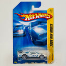 2008 Hot Wheels New Models Acura NSX blanco 10SP Primera Edición - Detalle Tarjeta