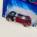 2004 Hot Wheels First Editions Suzuki GSX-R/4 rojo metálico con negro 5DOT Primera Edición