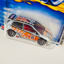 2003 Hot Wheels First Editions Honda Civic 039 plata 10SP Primera Edición