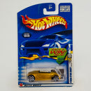 2002 Hot Wheels First Editions Hyundai Spyder Concept 049 dorado metálico PR5 Primera Edición