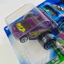 2004 Hot Wheels First Editions Fatbax Toyota Supra morado metálico 5SP base ZAMAC Primera Edición