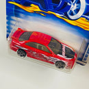 2001 Hot Wheels First Editions Honda Civic Si 027 rojo PR5 Primera Edición