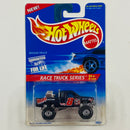 1996 Hot Wheels Race Truck Series Nissan Truck azul oscuro metálico CT
