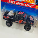 1996 Hot Wheels Race Truck Series Nissan Truck azul oscuro metálico CT