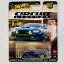 2025 Hot Wheels Premium Car Culture Circuit Legends 2024 Ford Mustang RTR Spec 5-FD negro Llantas de Goma RR Primera Edición