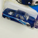2013 Hot Wheels HW Showroom Nissan Titan azul metálico OH5 - Detalle Burbuja