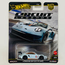 2025 Hot Wheels Premium Car Culture Circuit Legends GULF Porsche 911 GT3 R 992 celeste Llantas de Goma RR